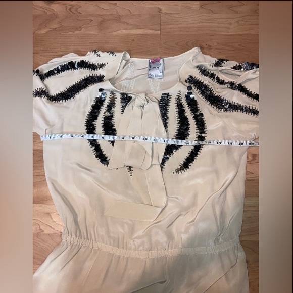 Anthropologie Yoana Baraschi 100% Silk Blouse M - Picture 14 of 16